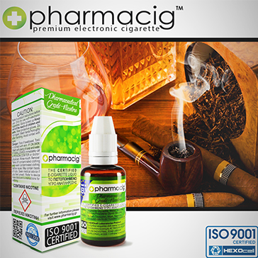 30ml TOBACCO & COGNAC 16mg eLiquid (With Nicotine, Strong)